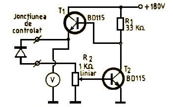 Schema dispozitivului pt. verificare jonctiuni.