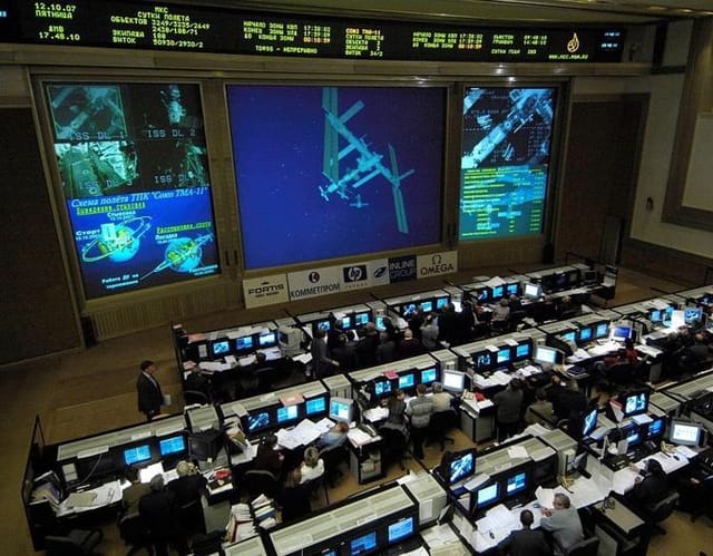 Centrul de control al Stației Spațiale Internaționale