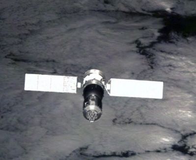 Shenzhou 7 fotografiat de mini-satelitul Banxing
