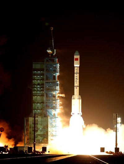 Lansarea stației spațiale Tiangong-1