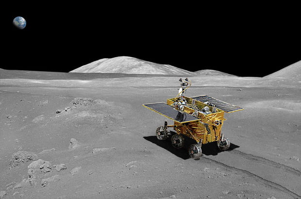 Chang'e 3 robotul autonom Yutu