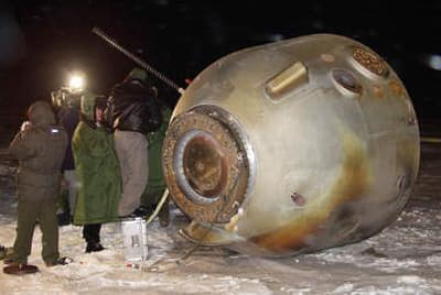 Shenzhou 4 modulul de reintrare