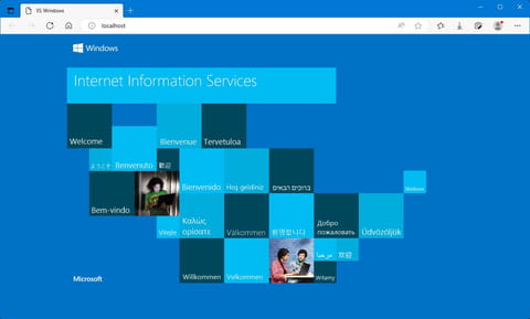 Default web site - IIS